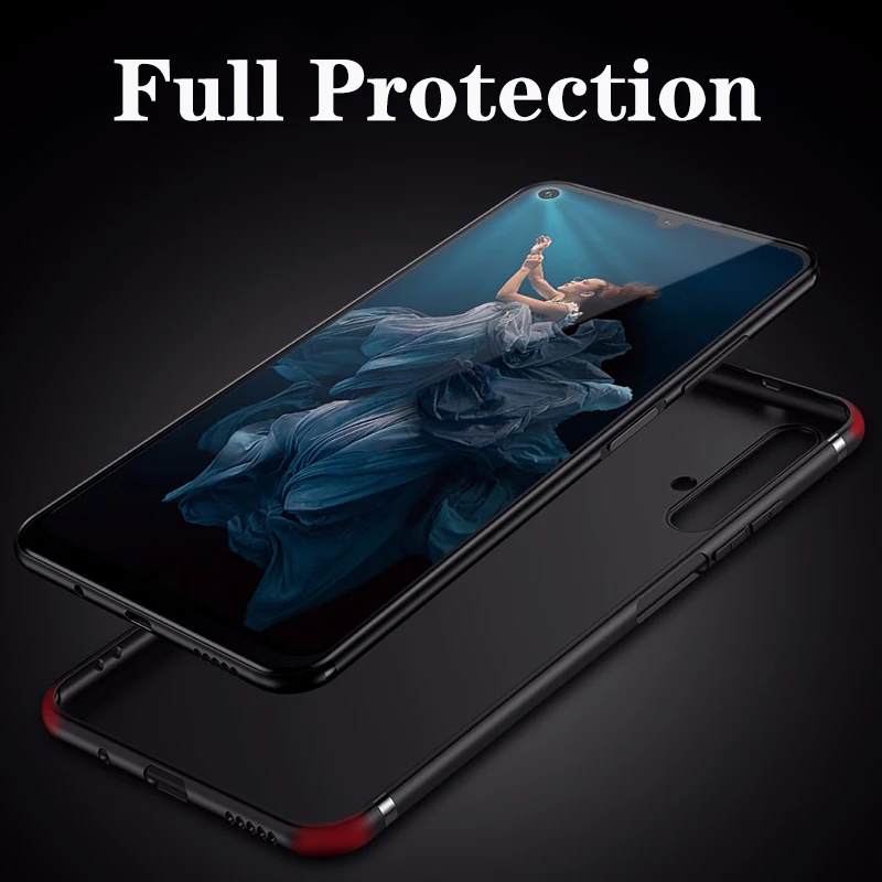 Чехол MAKAVO для Huawei Honor 20 тонкий матовый мягкий чехол чехлы Pro 20s Lite
