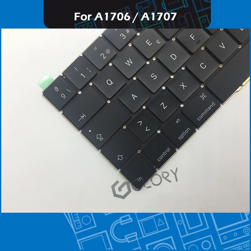 2016 2017 год ноутбук A1706 A1707 ES испанская клавиатура для Macbook Pro Retina 13 &quot15&quot Замена