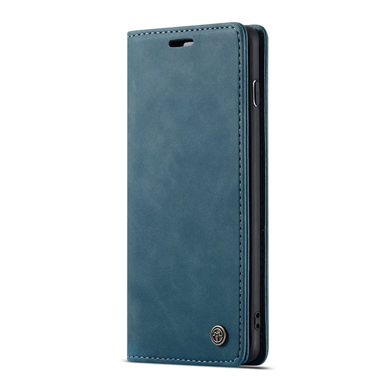 blue Кожаный чехол для samsung Galaxy S10 плюс 5G A10S M10S A20S a40s A30S A50S M30 Чехол Флип противоударный 360 Полный Чехол-футляр в виде книжки крышка - Цвет: blue