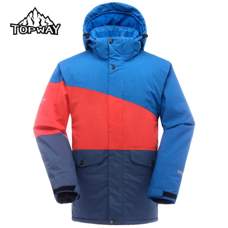 Мода Толстые Ветровка Манто Весте Homme На Улице Снег Хлопок Зимняя Куртка Мужчины