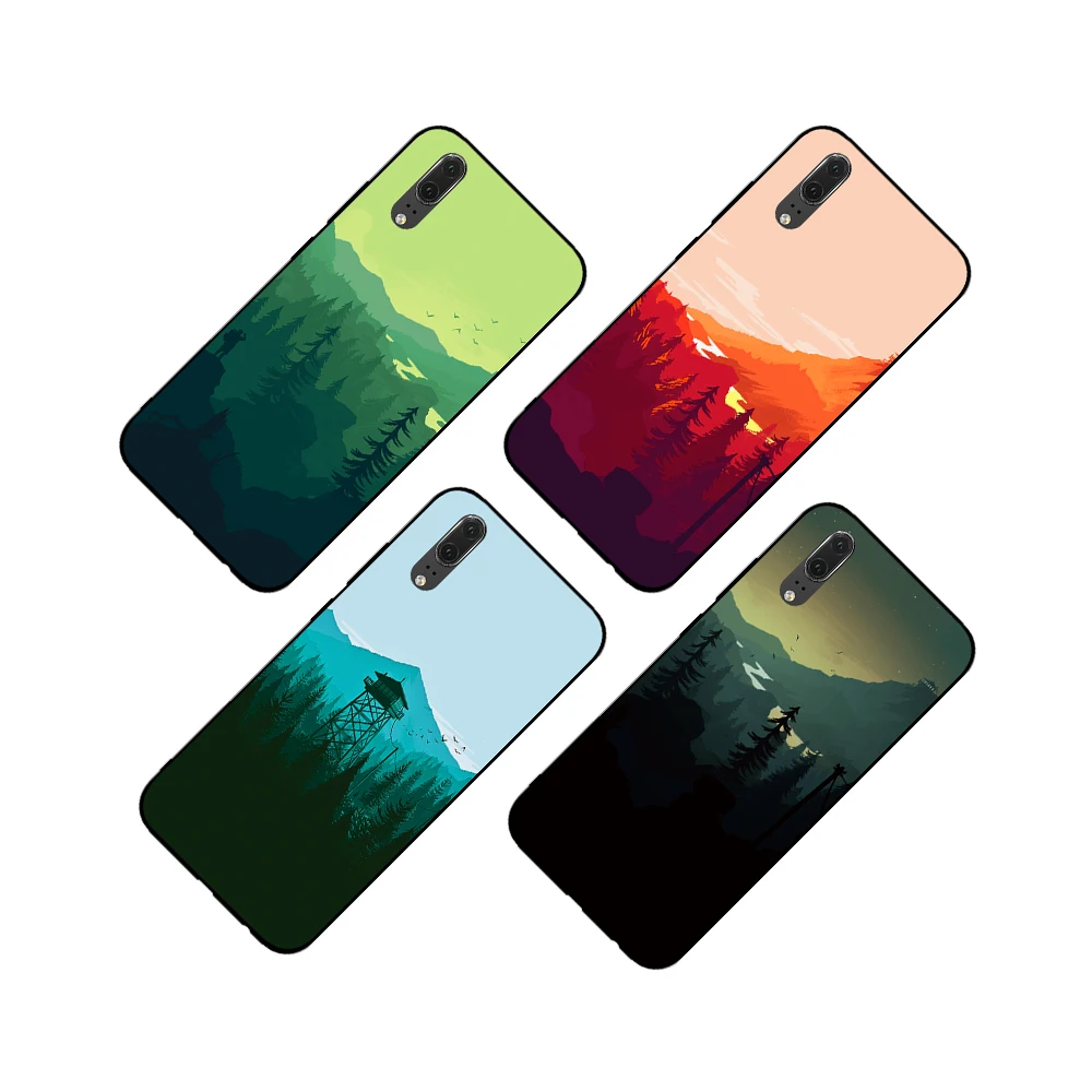 Зеленый мягкий чехол для Huawei Y6 Y7 Y9 Prime 2017 2018 2019 Nova 2i 3 4 3i Lite Mate 10 20 Pro | Мобильные