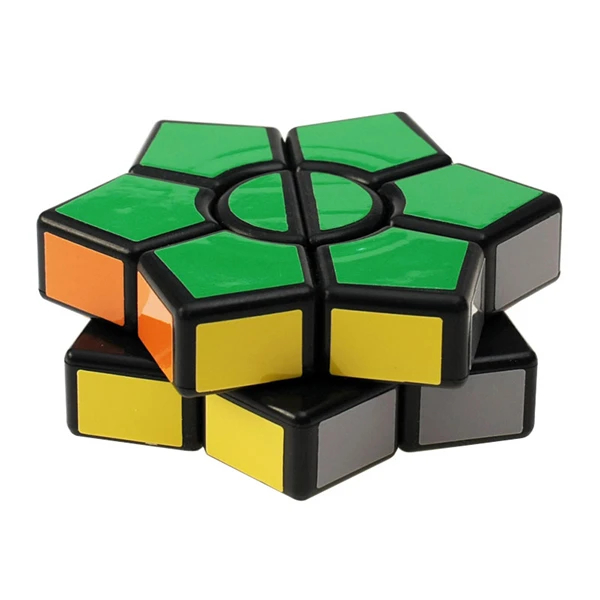 2018 Новое поступление INBEAJY 2-слойный шестигранный магический куб скоростной