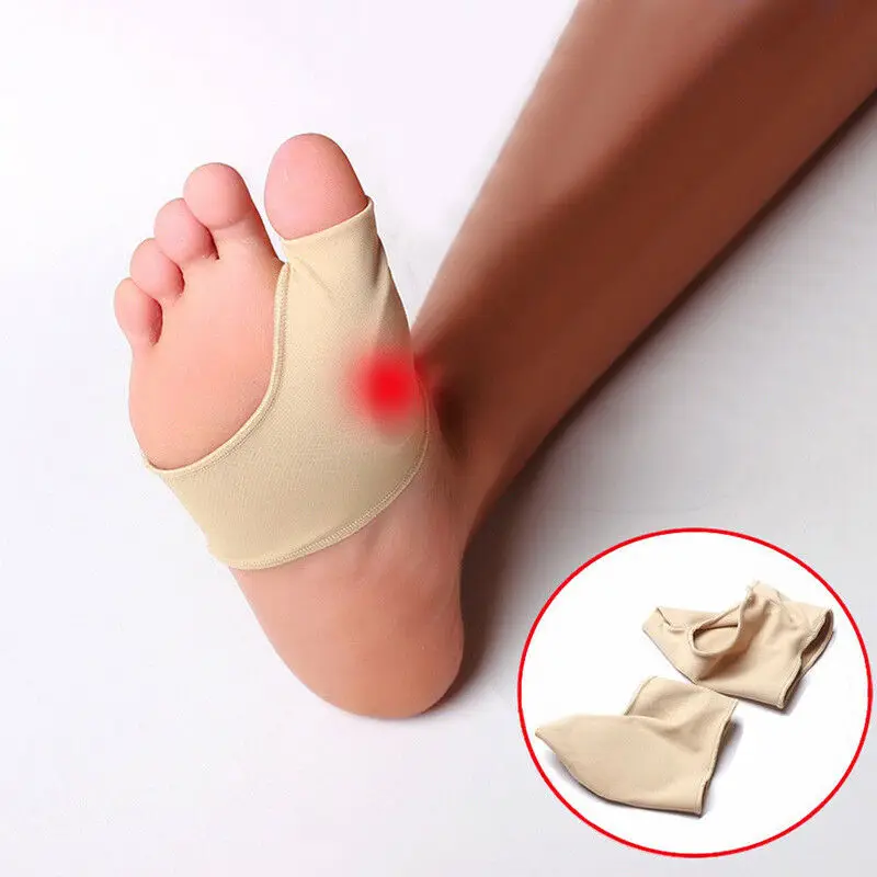 1xpair Gel Silicone Bunion Corrector Big Toe Straightener Separator Protector | Красота и здоровье