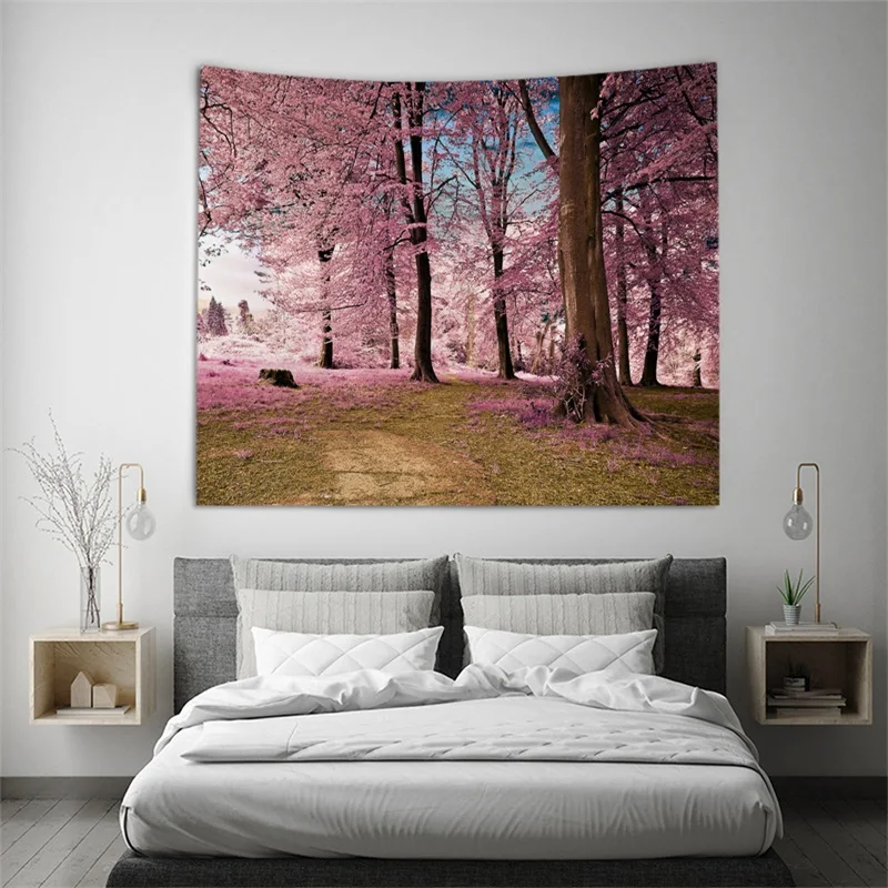 Гобелен Настенное подвесное покрывало пляжная башня домашняя скатерть