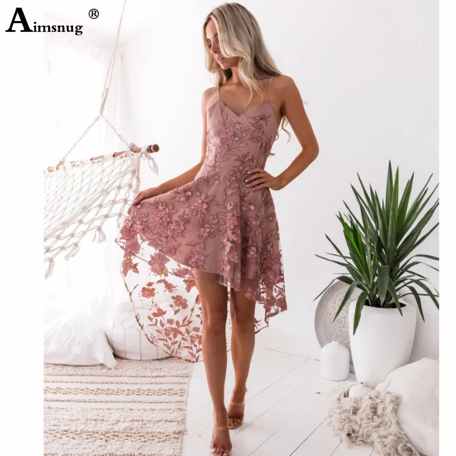 Женское Сетчатое кружево 2019 летние повседневные платья для женщин женское