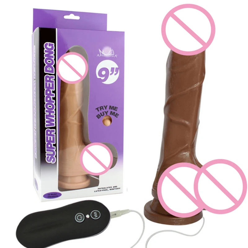 Новые интимные игрушки для женщин супер большой фаллоимитатор реалистичный 9