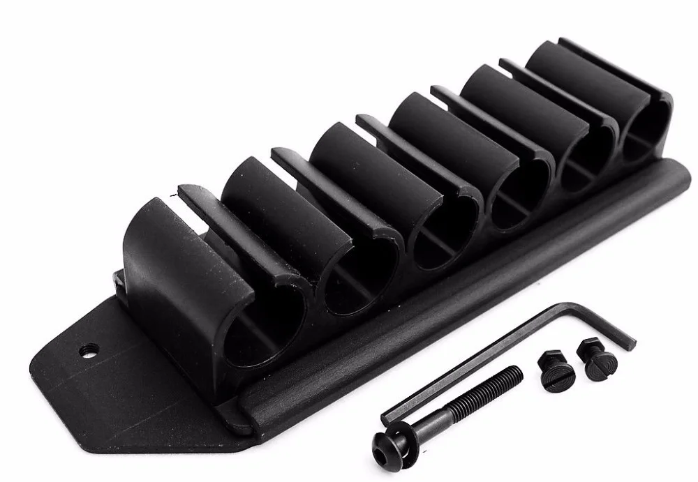 Охотничьи аксессуары ружье боковое седло для Mossberg 500& 590 12 GA 6 оболочка держатель пластина