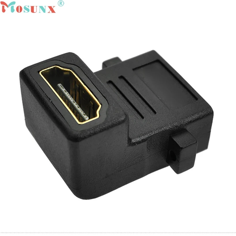 HDMI Женский к угол 90 градусов настенная пластина разъем адаптера Прямая поставка