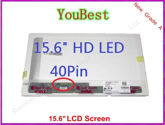 15 6 дюймовый ЖК экран для ноутбука ASUS P50IJ P52F PRO5DIJ UL50V X52F X53B X54H светодиодный дисплей