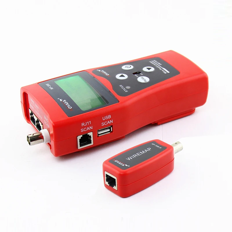 NOYAFA красный NF 308 LAN Сетевой кабель Тестер телефонного провода трекер для Cat5e Cat6e RJ45