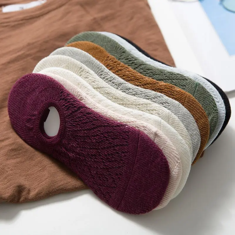 Носки-следки для девочек-подростков лето Лидер продаж 5 Стелс-носки пара/лот |