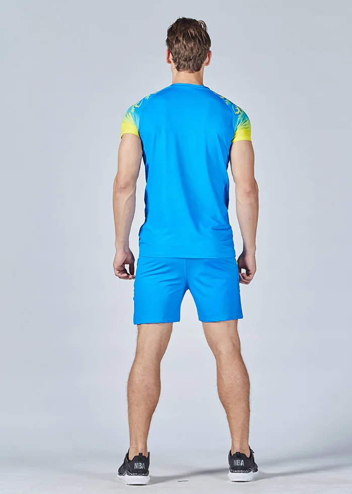 Survete мужской t футбольный костюм мужские волейбольные наборы дышащие с коротким рукавом волейбольные майки форма наборы X-1623
