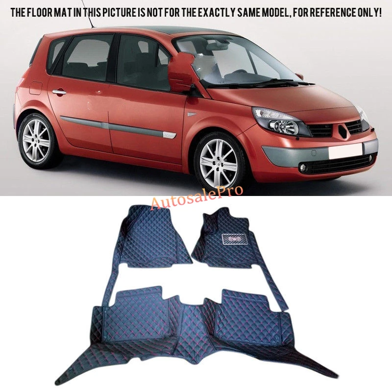 Коврик для салона автомобиля с правой и левой рукой коврик на пол Renault Scenic II 2004 2005