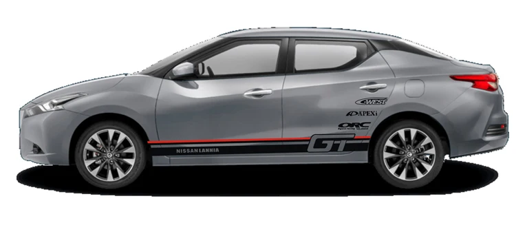 KK высококачественная пленка для двери кузова автомобиля и линии талии NISSAN MAXIMA