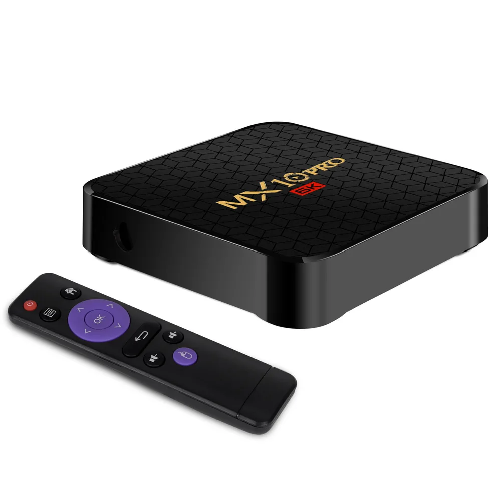 MX10 Pro Smart TV Box Android 9 0 Allwinner H6 четырехъядерный процессор 4 ГБ 32 64 Гб 2 4G WiFi USB3.0