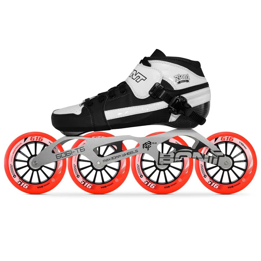 Оригинальные Bont погоня 4*90/100/110 мм G16 профессиональные скоростные роликовые