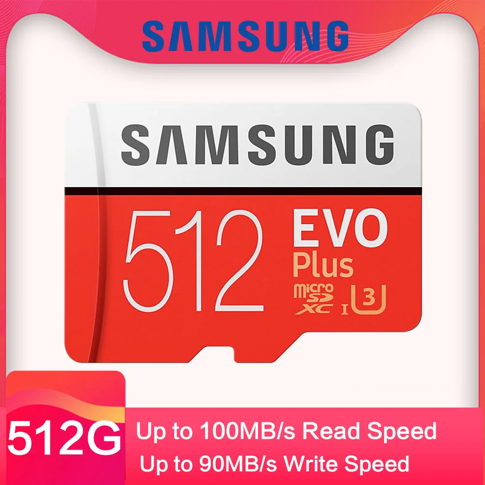Samsung Micro SD карта 32 Гб TF 64 класс 10 U3 Microsd 128 ГБ Мини памяти для ноутбука Dji планшет android