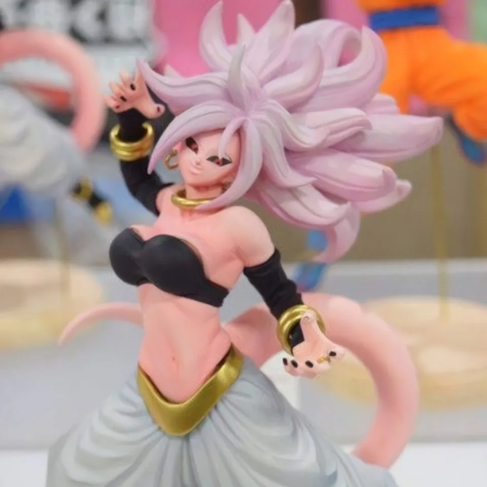 Tronzo пластиковая фигурка Banpresto ограниченное DRAGON BALL Покемон Android No.21 Majin Buu ПВХ фигурка модель игрушки Фигурки из игры DRAGON BALL DBZ(фигурная