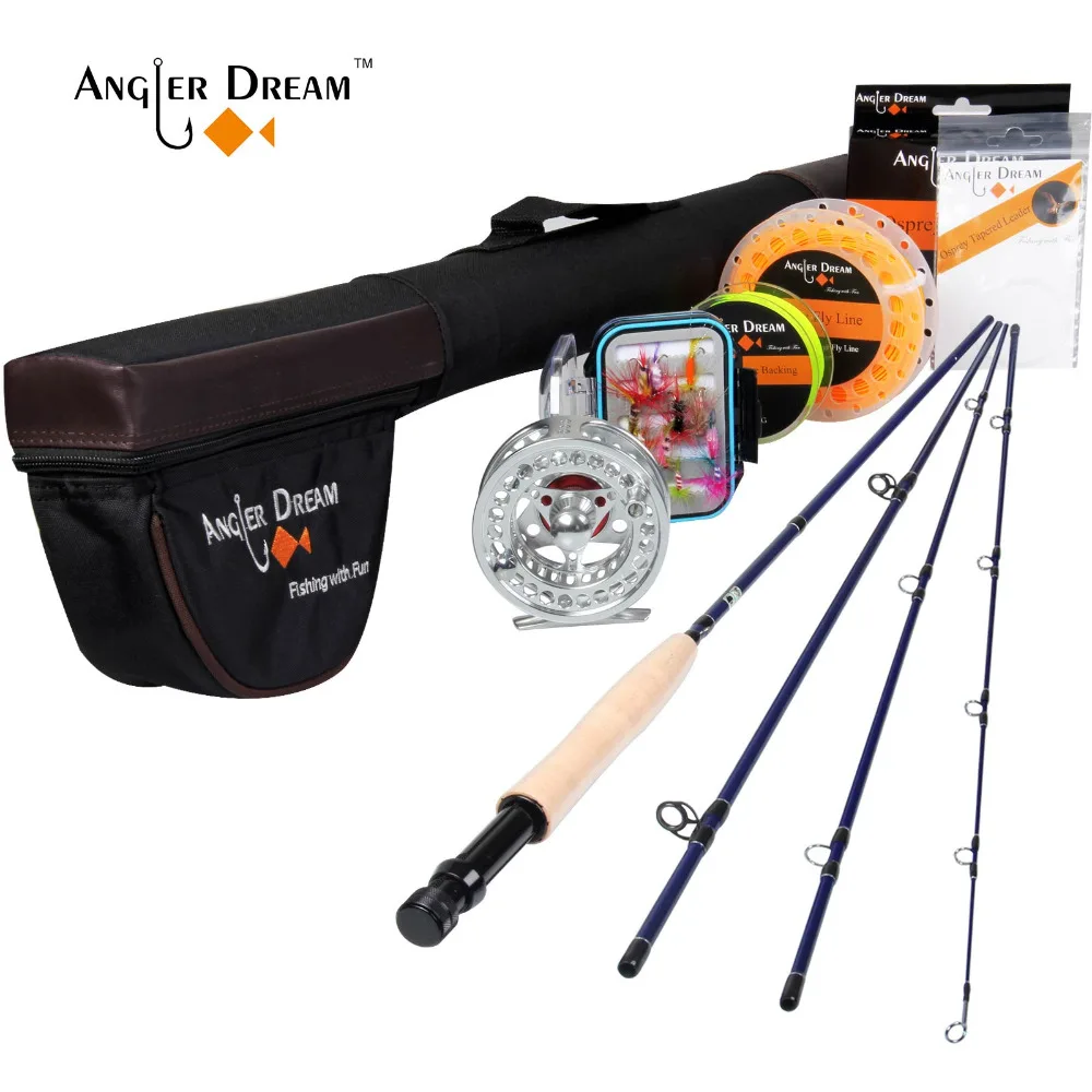 Рыболовные снасти Мечта 2 7 м удочки для ловли нахлыстом 5/6 с ЧПУ алюминиевая