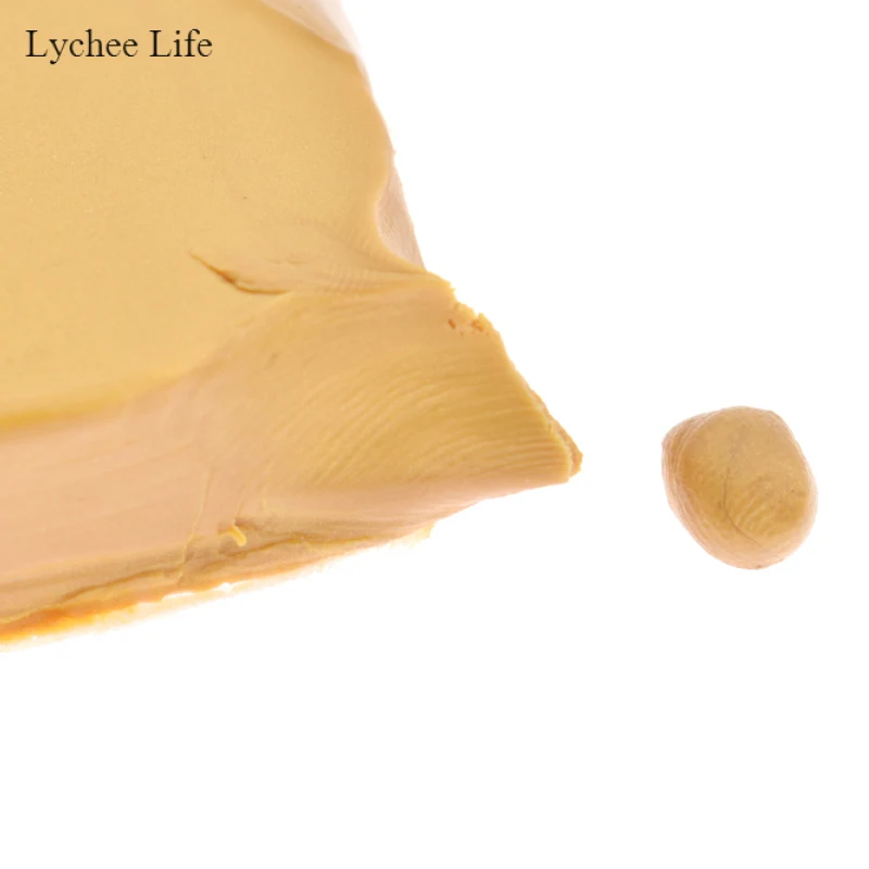 Lychee Life мягкая глина кофе серебряный золотой металлический моделирующий Материал