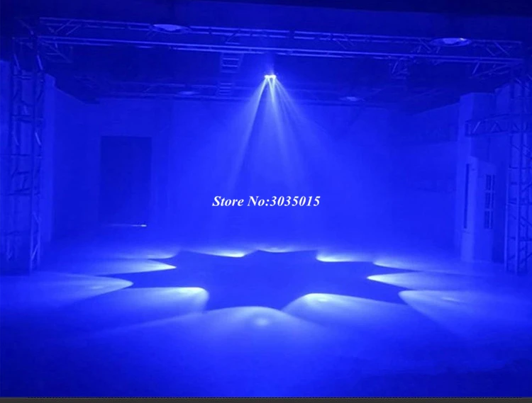2шт 6x15 Вт RGBW 4в1 светодиодный мини пчелиный глаз луч светильник DMX512 движущийся