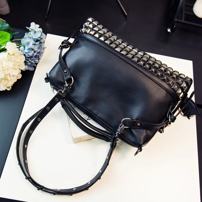 LUYO известный бренд черная сумка через плечо из искусственной кожи роскошные