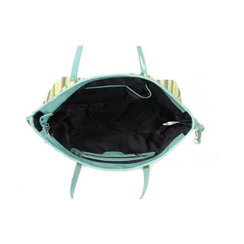 2020 летние большие соломенные сумки женская пляжная сумка в полоску Женские