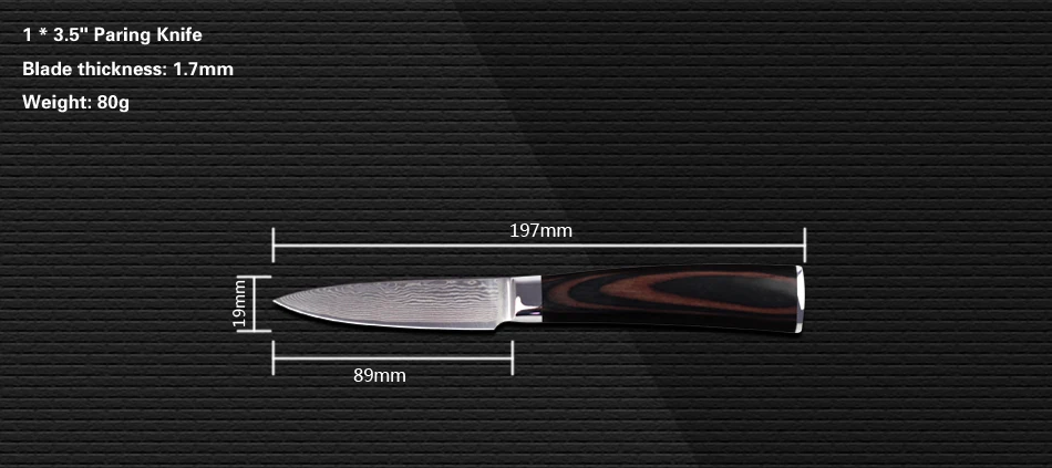 Xyj абсолютно Sharp Дамаск ножи santoku подсобное сравнивая ножей 5 шт. комплект японский