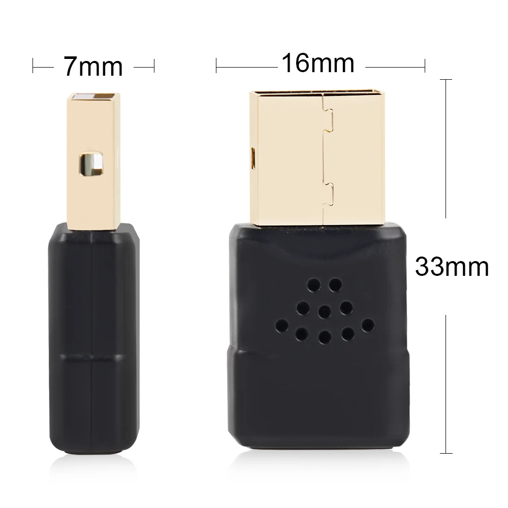 Беспроводной USB WiFi адаптер 600 Мбит Dual Band 2.4 + 5.8 ГГц Wi-Fi Телевизионные антенны 802.11AC
