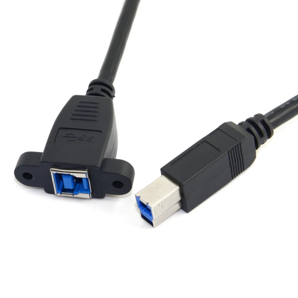Chenyang супер Скорость USB 3 0 задней панели крепление B Женский на обоих концах для