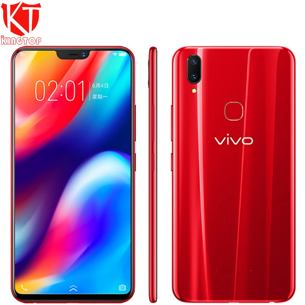 Мобильный телефон Vivo Z1, 6,26 дюймов, 6 ГБ ОЗУ, 64 Гб ПЗУ, Восьмиядерный процессор Snapdragon 660, камера 24 Мп+ 13 МП, отпечаток пальца, телефон с Play Store