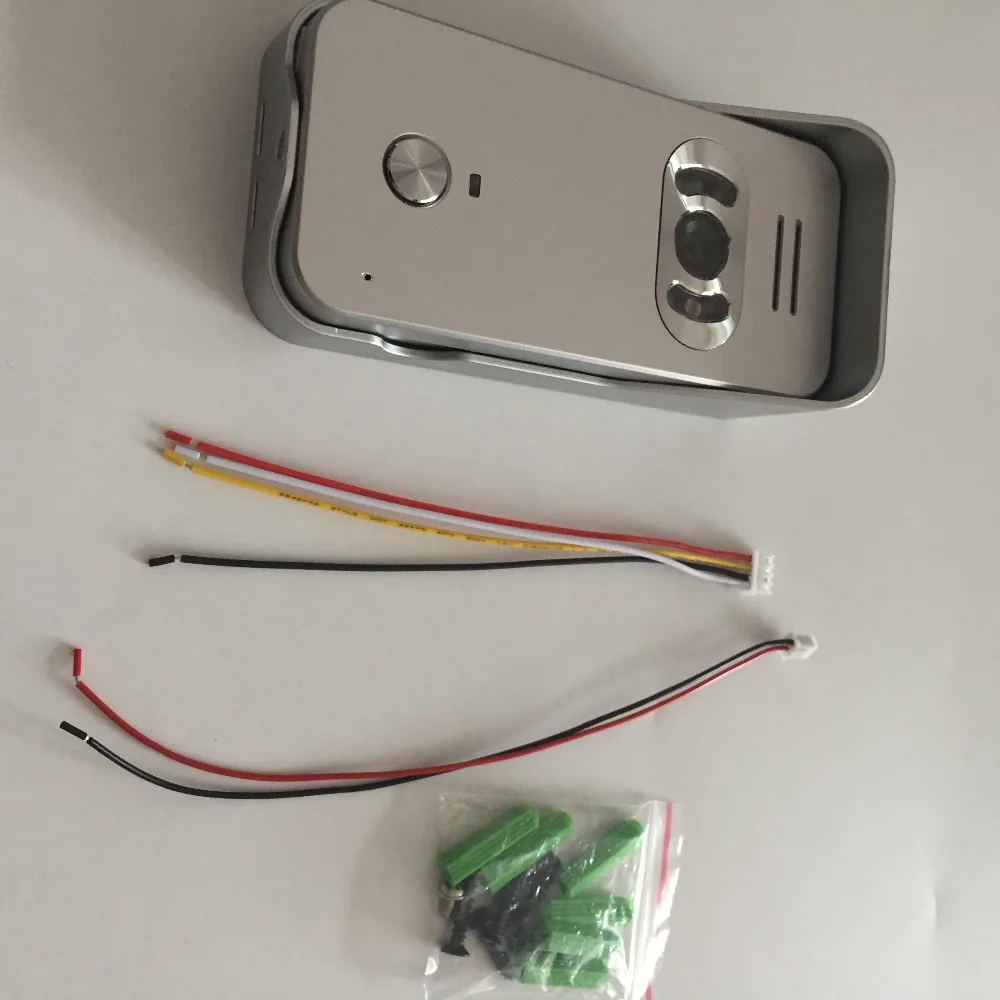 Видеодомофон с цветным ЖК дисплеем система связи 1 цвет широкий угол ночное