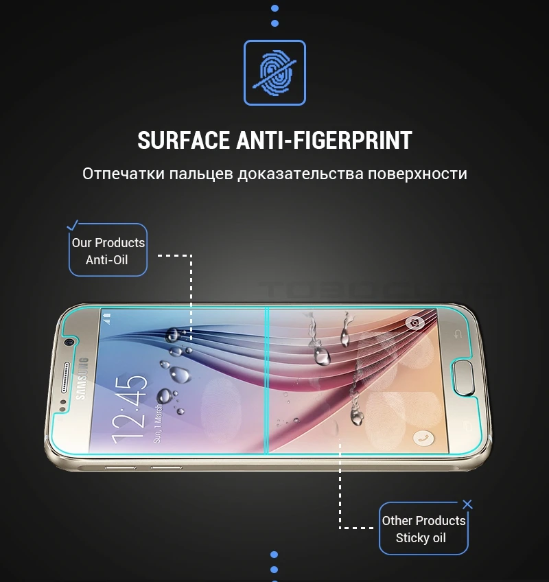 Закаленное стекло TOBOCLOO для Samsung Galaxy J7 neo Nxt CORE A3 A5 2016 2015 J1 J3 J5 Prime Premium защита