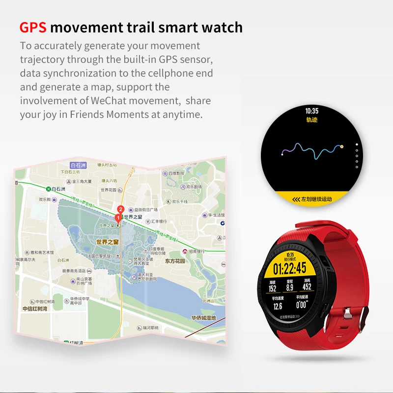 Microwear L1 профессиональные спортивные Смарт часы четырехъядерный MTK2503 2G Wifi BT вызов