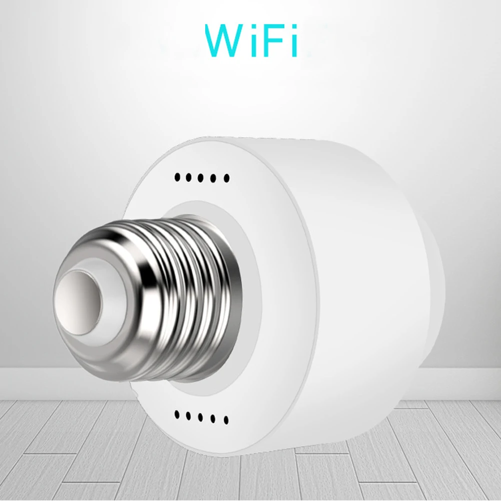 E27 таймер аксессуары Поддержка умный дом лампы WI FI дистанционного Управление
