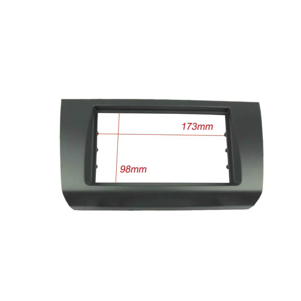 2 din 173X98mm 1 или двойной Din радио фасции для Suzuki Swift DVD панель приборной панели монтажный комплект рамка Facia - Название цвета: 2 din 173X98mm