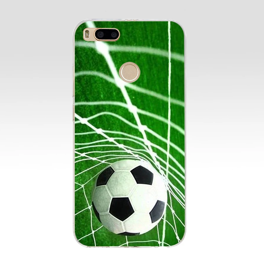 223AQ football ball Silicone Soft Tpu Cover phone Case for xiaomi redmi 4a 6a 4x note 5a pro mi a1 | Мобильные телефоны и