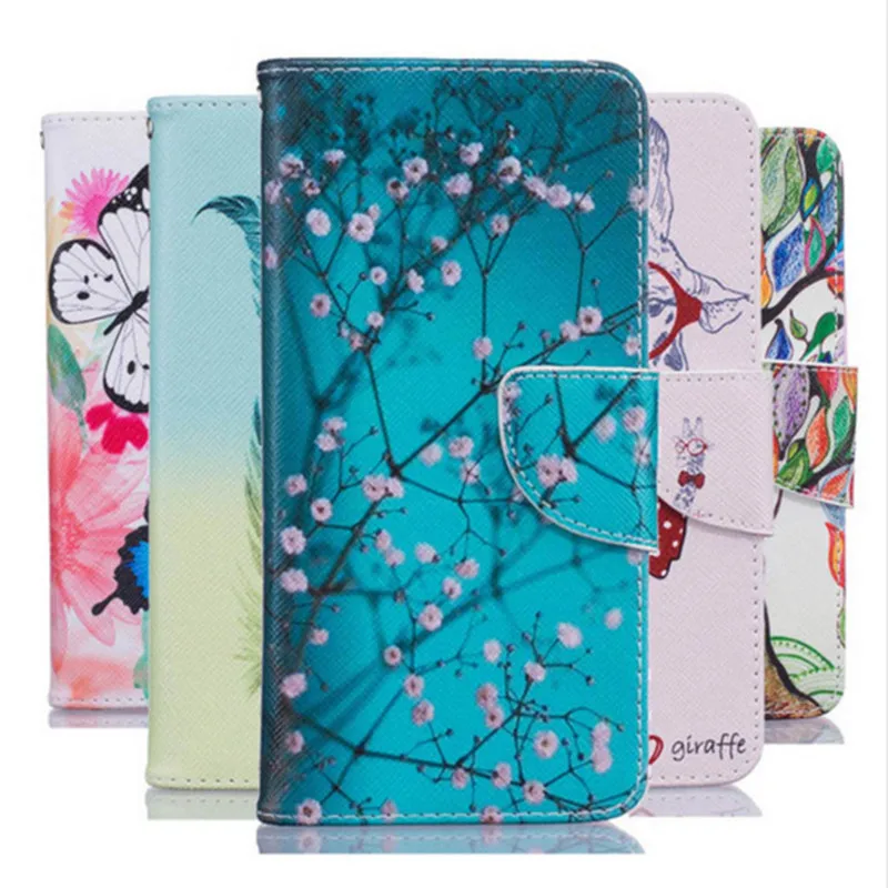 Чехол Capinha Para Для LG Leon/LG G4 Stylus/Nexus 5X кожаный чехол-кошелек бабочка цветок Girraffe Coque Etui