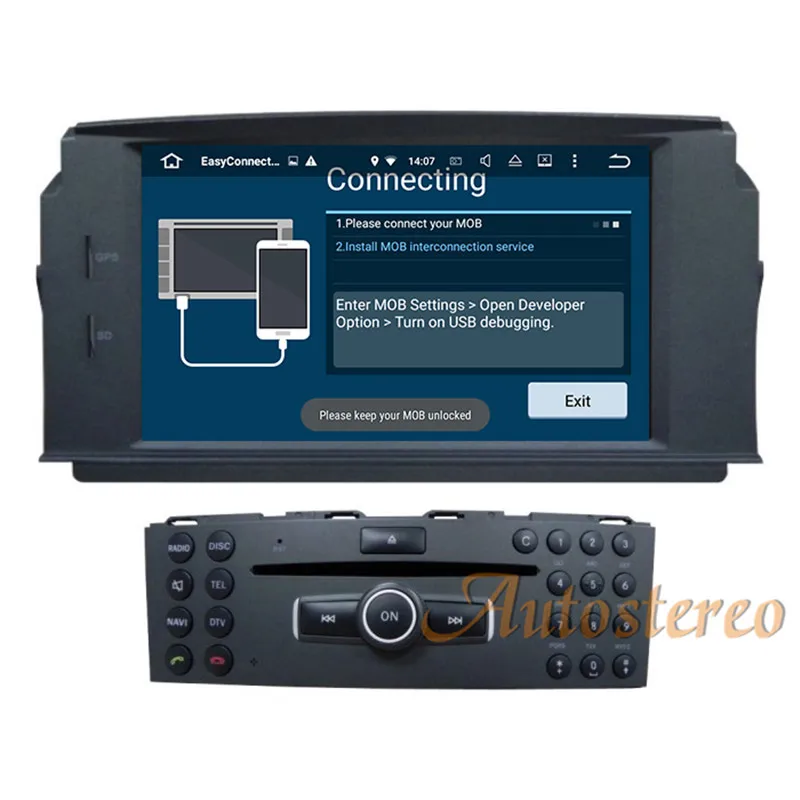 Новейший Android 9,0 автомобильный dvd-плеер gps навигация стерео радио блок для MERCEDES BENZ C Класс C200 C180 W204 авто мультимедиа