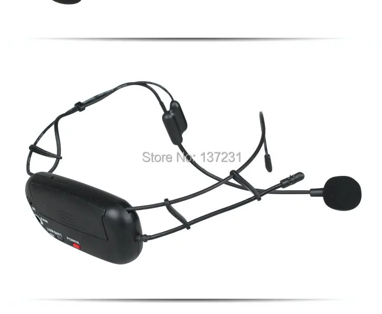 Беспроводная гарнитура OKMIC UHF передатчик OK 16 комплект с микрофоном и приемником