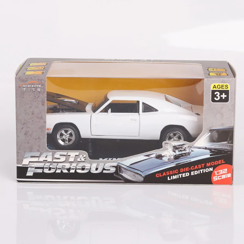 Металлические Классические автомобили мини авто 1:32 быстрый и яростный Dodge
