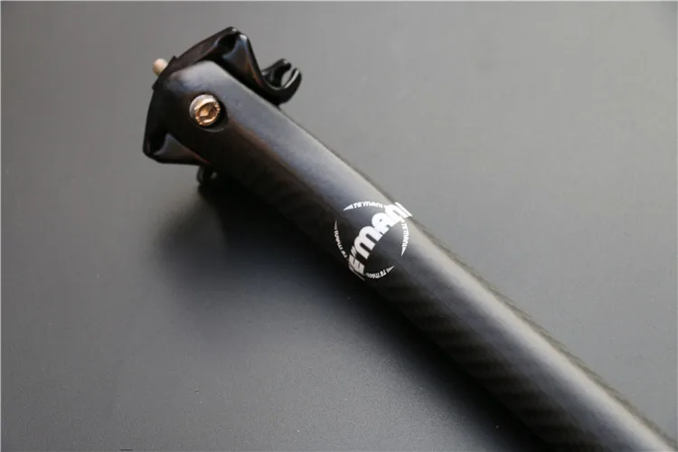 Велосипедный Подседельный штырь teмани из углеродного волокна детали для