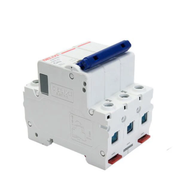 DELIXI HDBE 3P Мини автоматический выключатель 6-125A Номинальный ток пластиковый