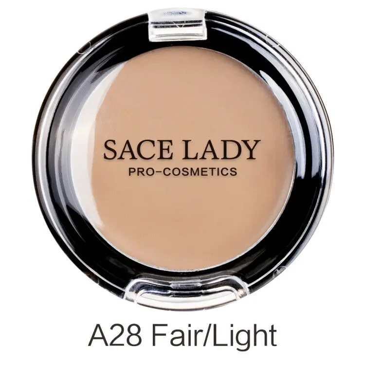 06 Fair Or Light SACE LADY, полное покрытие, консилер, крем для лица, макияж, водостойкая Тональная основа для лица, контур, макияж, Корректор пор, косметика для глаз - Цвет: 06 Fair Or Light