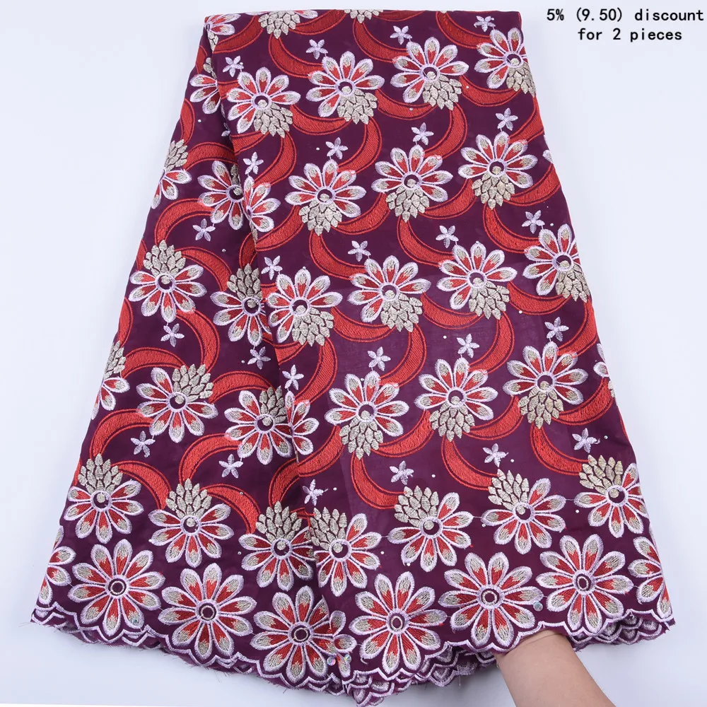 

Swiss Voile Dress Lace Fabric Stones Switzerland African Cotton Latest High Quality Swiss Voile Lace In Switzerland A1675
