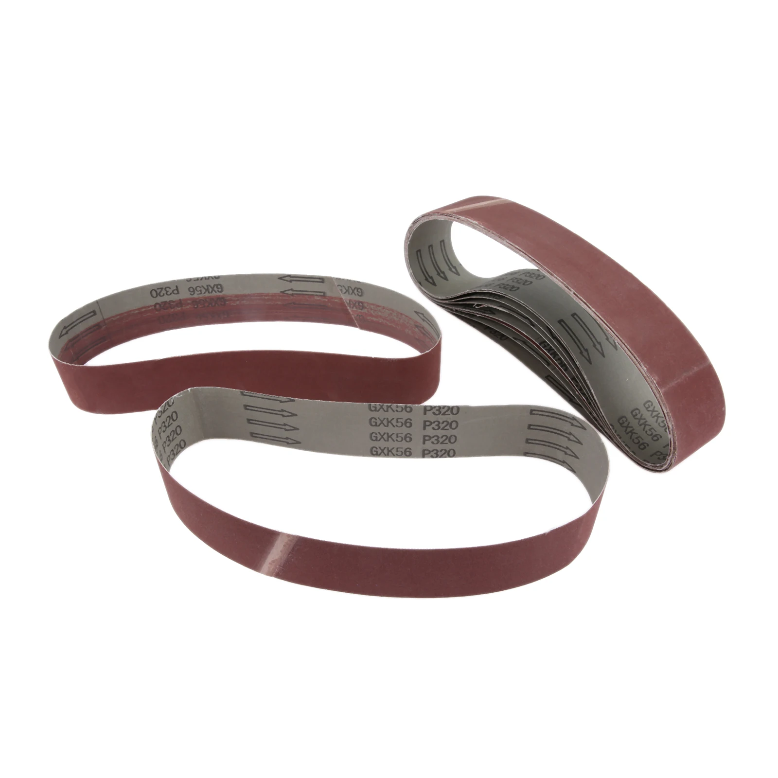 DRELD 20pcs 50*686mm Abrasive Sanding Belts Paper for Belt Sanders Bench Grinder Tool 40-600 Grit Dremel Accessories | Инструменты