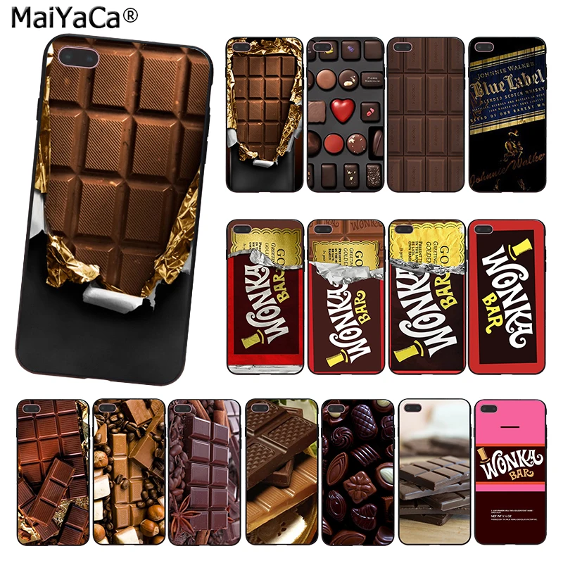 MaiYaCa Willy Wonka Bar с золотым билетом милый шоколадный чехол для телефона iphone 11 pro 8 7 66S