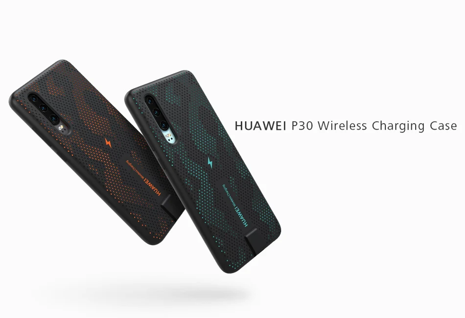 CNR216 UVT Qi 10 Вт HUAWEI P30 беспроводной зарядный чехол Магнитная Задняя крышка поддерживает автомобильное крепление ELE-L09/L29