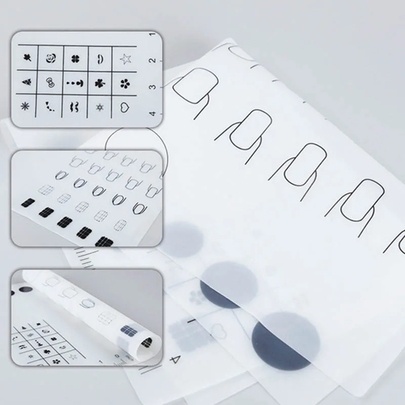 1 шт. силиконовый коврик для дизайна ногтей штамповки обратный штамп передача