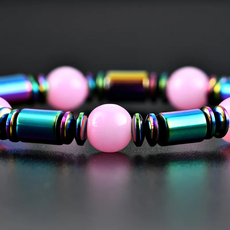 Nihaojewelry Мода Красочные Магнитные камень браслет из бисера для женщины Здоровье